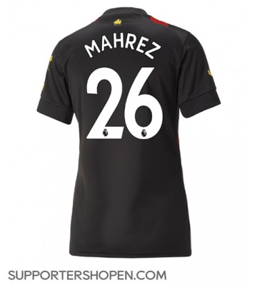 Manchester City Riyad Mahrez #26 Borta Matchtröja Dam 2022-23 Kortärmad